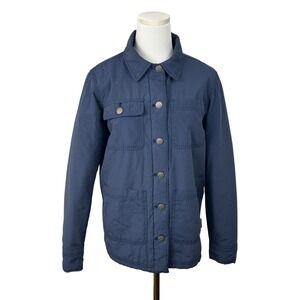 Outdoor Research Chore Jacket Lined Sherpa Fleece Navy Workwear Womens‎ S